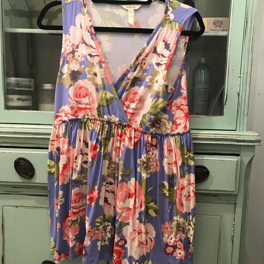 🌼 Matilda Jane floral sleeveless top, size S